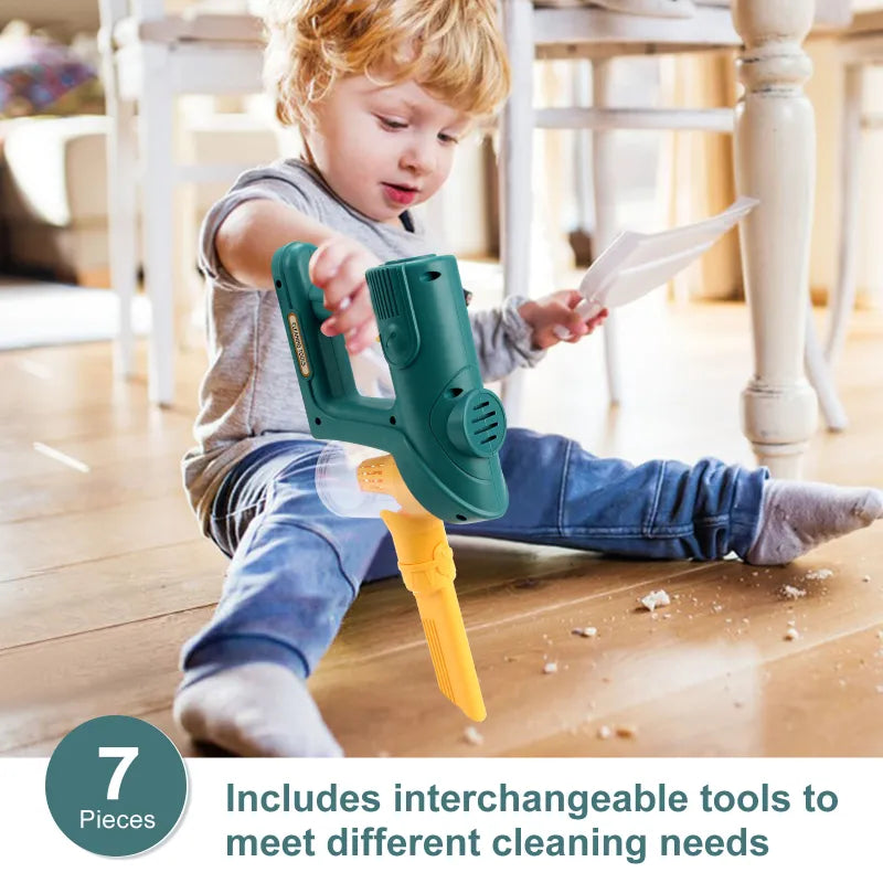 Children Play House Cleaning Vacuum Cleaner Toys Rieworkes