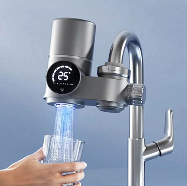UV Sterilization Water Purifier Faucet – 8-Stage Filtration with Heating Rieworkes