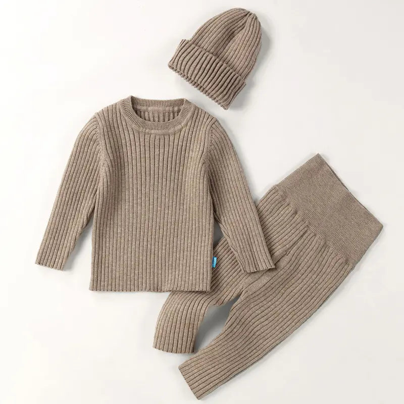 Baby Sweater Set for Autumn and Winter Wear Mimarta