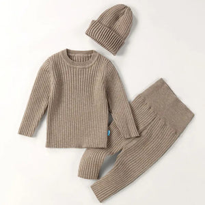 Baby Sweater Set for Autumn and Winter Wear Mimarta