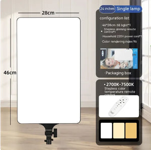 BrightView Selfie Light with Large Display Rieworkes