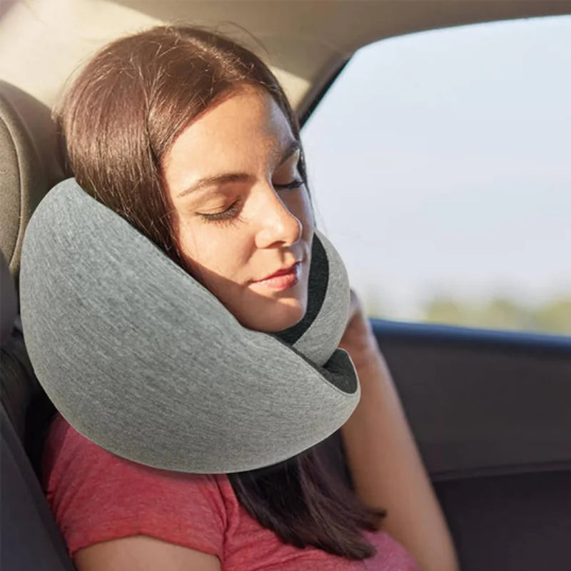 Memory Foam Travel Neck Pillow Rieworkes