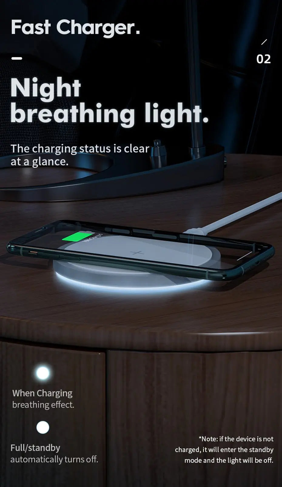CE Certified Wireless Charger Rieworkes