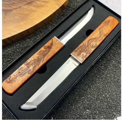 Double-Bladed Fruit Knife for Home and Self-Defense Mimarta
