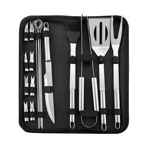 Stainless Steel BBQ Tools Set Rieworkes
