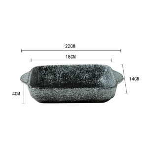 Creative Ceramic Baking Bowl for Microwave Use Mimarta