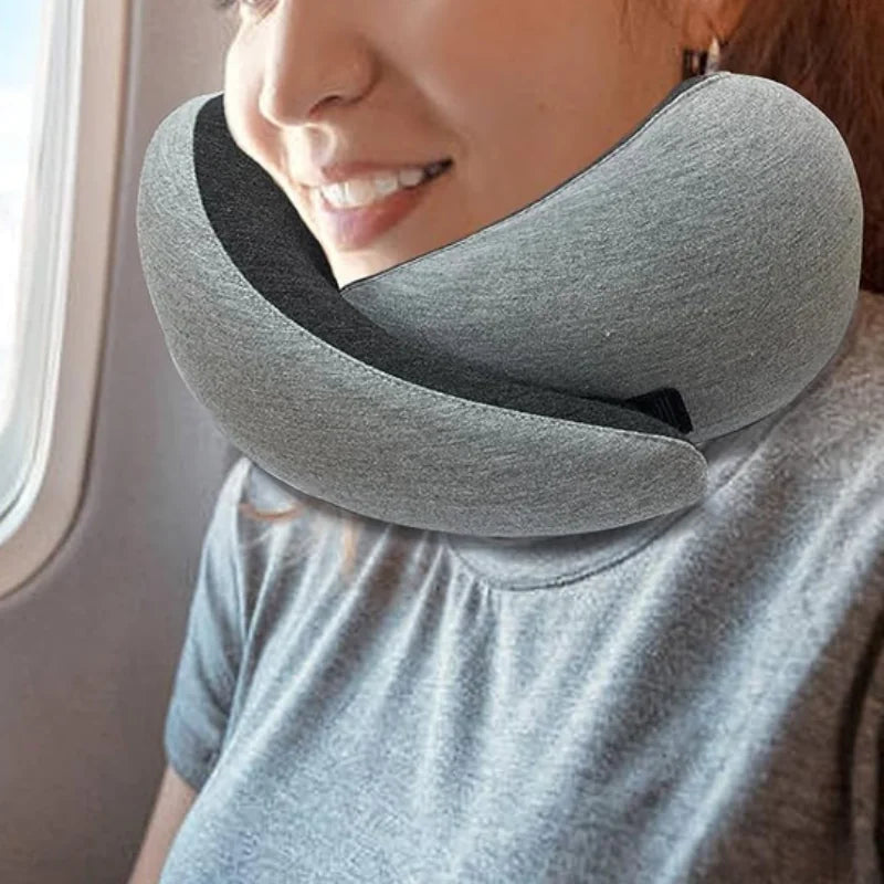 Memory Foam Travel Neck Pillow Rieworkes
