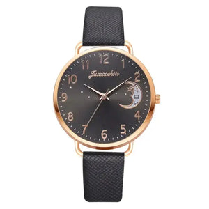 Moon Numbers Bracelet Watches Set Rieworkes