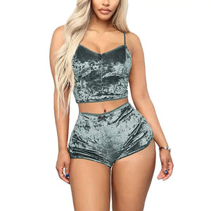 Ladies Satin Pajama Set Rieworkes
