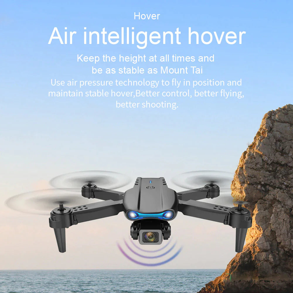 Drones Quadcopter 5G 4K GPS Drone X Pro with HD Dual Camera WiFi FPV Foldable RC Rieworkes