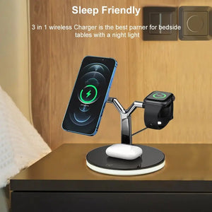Magnetic Wireless Charger Stand Rieworkes