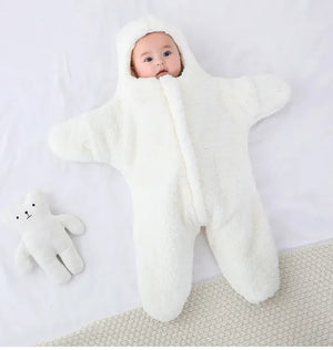 Home Fashion Simple Pentagram Shape Baby Cuddling Quilt Rieworkes