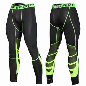 Men's Pro Compression Running Tights: Hot Yoga Pants for Gym & Basketball Rieworkes
