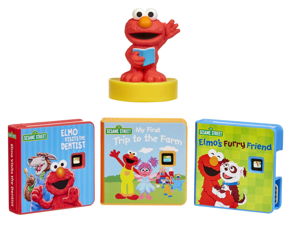 Little Tikes Story Dream Machine Sesame Street Elmo & Friends Story Collection Storytime Books Audio Play Character Toy Gift for Toddlers and Kids Girls Boys Ages 3+ Years Mimarta