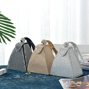 New Triangle Diamond Handbag for Evening Dresses Mimarta
