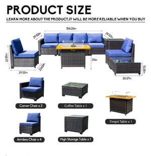 Rattan Sofa Set Rieworkes
