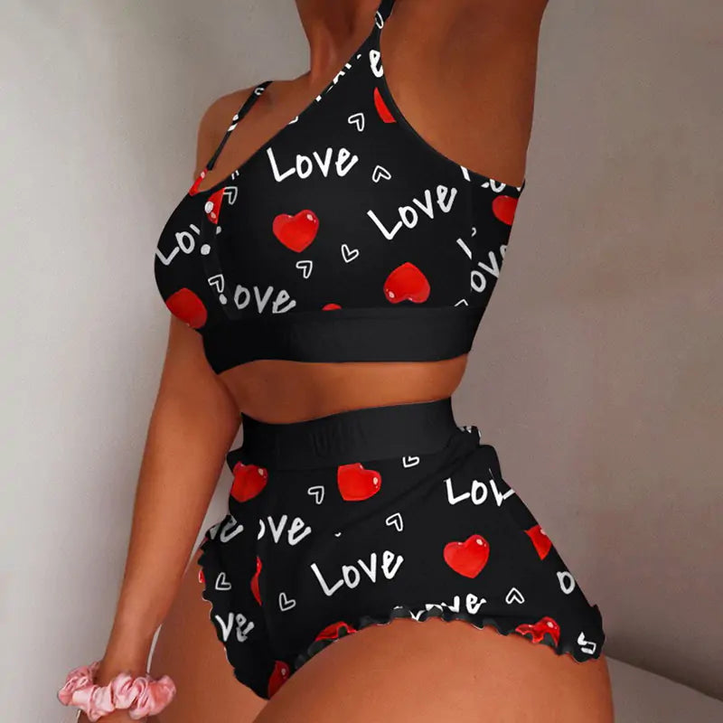 Hem Cami Pajama Set Rieworkes