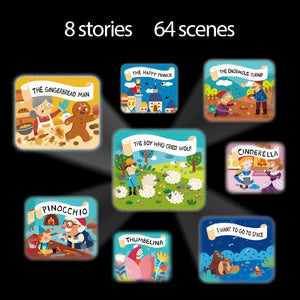 Children's Toy Storybook Torch Projector Mimarta