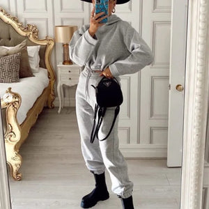 Winter Two Piece Sets Women Tracksuit Rieworkes