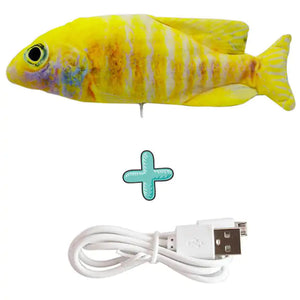 Cats USB Charger Interactive Toy Fish Rieworkes