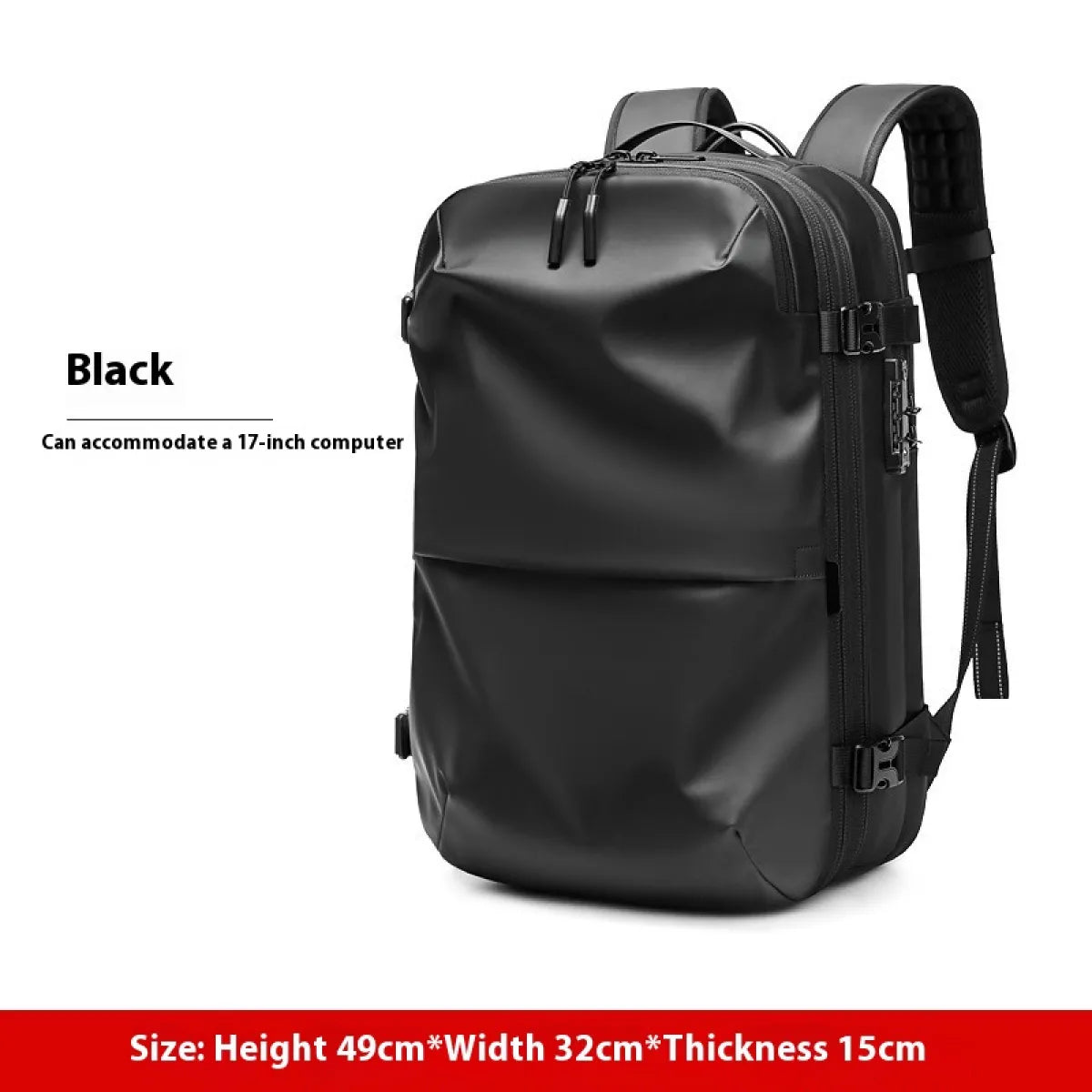 Large Capacity Expandable Travel Backpack Rieworkes