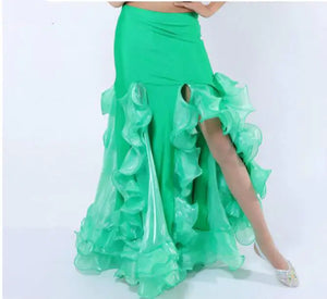 Belly Dance Long Skirt with Slit Hemming Mimarta