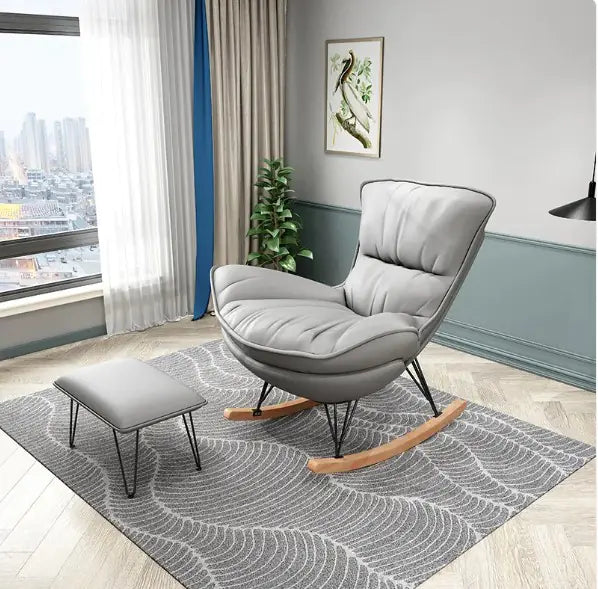 Casual Fashion Reclining Rocking Chair Couch Rieworkes