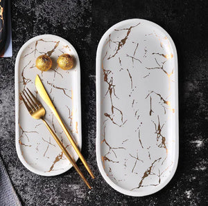 Nordic Style Fish Plate - Creative Ceramic Dish Mimarta
