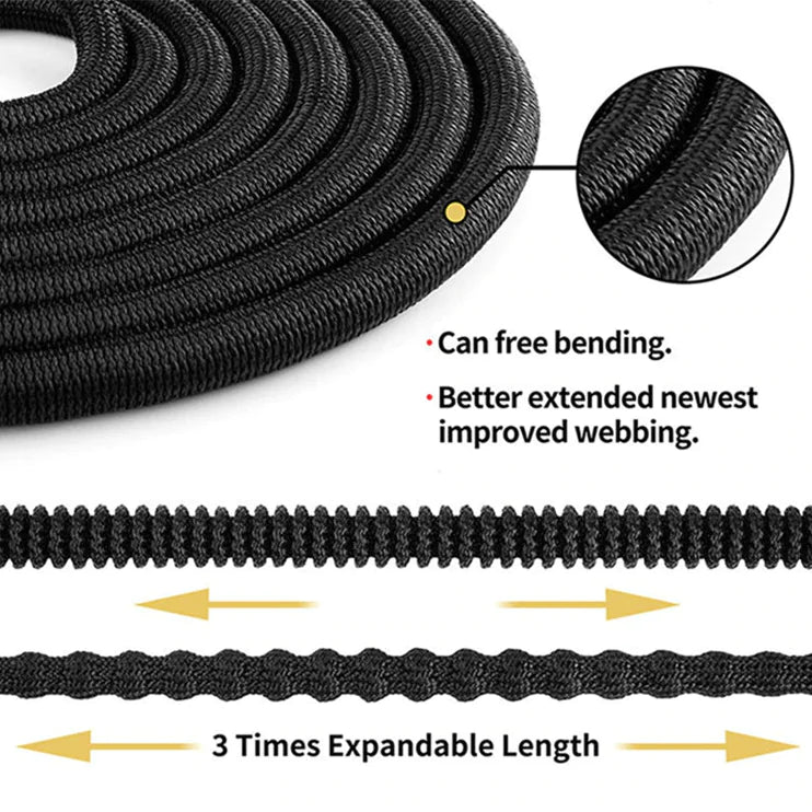 4X Stronger Deluxe Expandable Flexible Garden Hose Water Hose 25, 50, 75, 100FT Rieworkes