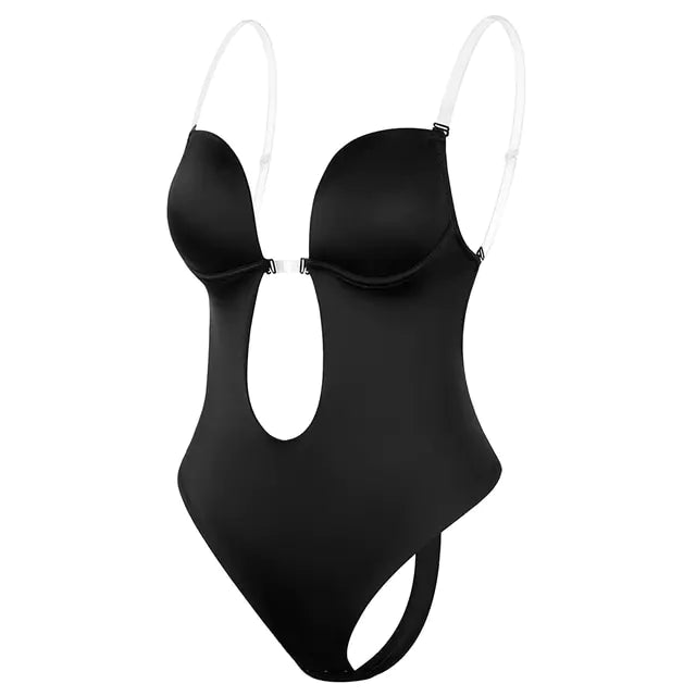 Shapewear Bodysuit Women Deep V-Neck Rieworkes
