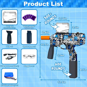 Ball Blaster Gel Shooter Gun Toy Rieworkes