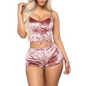 Ladies Satin Pajama Set Rieworkes