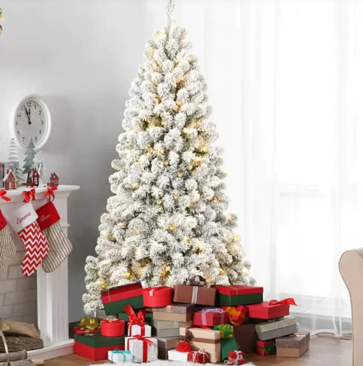 Frost Glow 5ft Flocked Tree Rieworkes