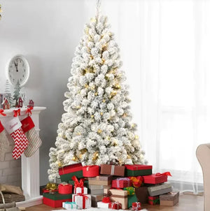 Frost Glow 5ft Flocked Tree Rieworkes