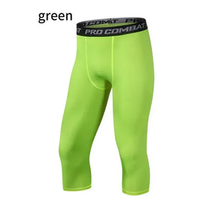 Men's Gym Running 3/4 Tights Rieworkes