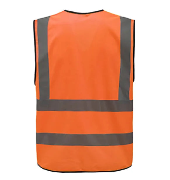 Multi-Pocket Reflective Safety Vest – Customizable for Work & Outdoor Use Mimarta