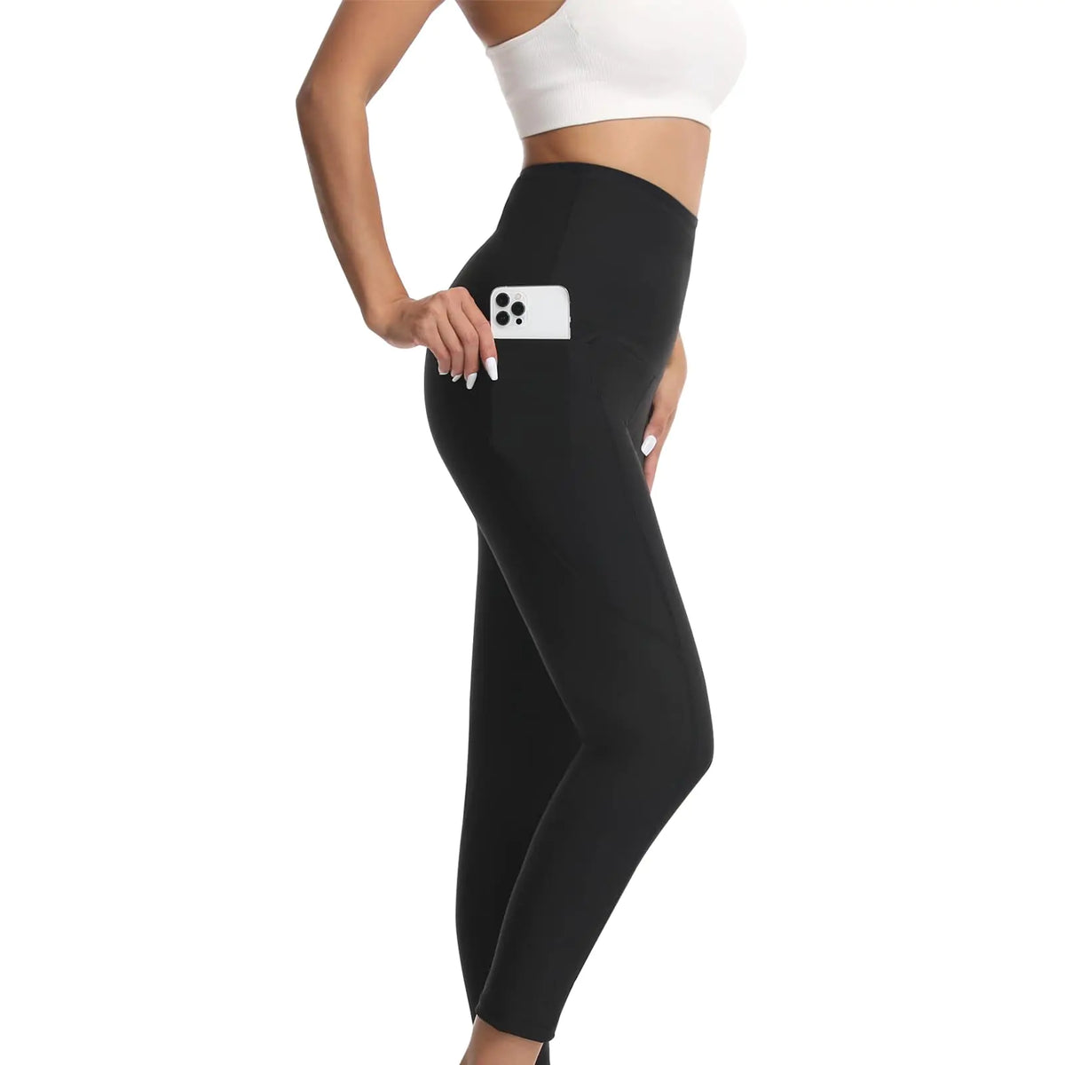 JBT Sauna Leggings for Women Sweat Pants High Waist Compression Slimming Exercise Workout Training Body Shaper Thighs (Blue M) Mimarta