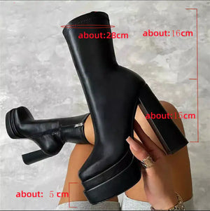 Daphne Platform Boots Rieworkes