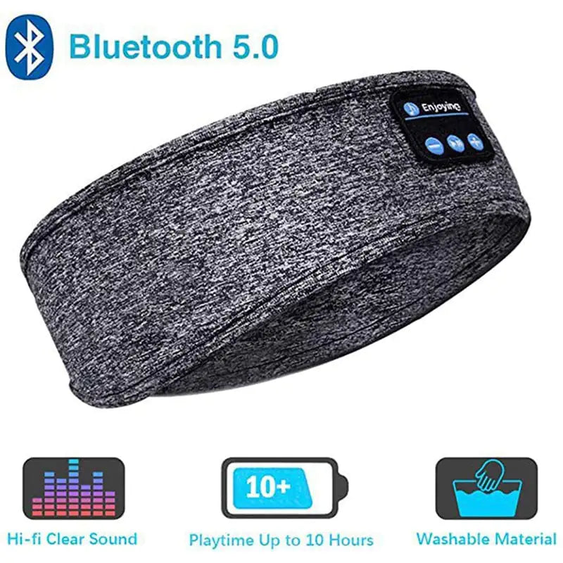 Sleep Headband Headphones with White Noise and Ultra-Thin HD Stereo Speakers Rieworkes