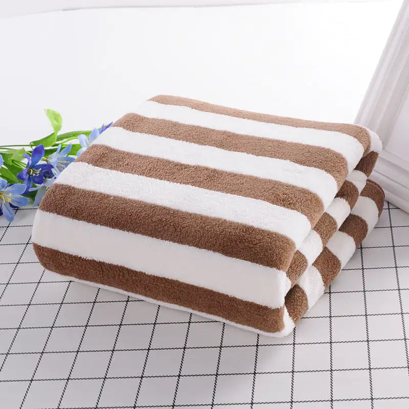 Coral Velvet Bath Towels Rieworkes