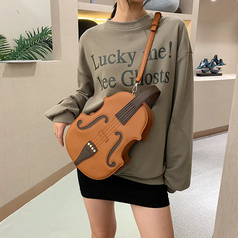 Retro Violin Style Backpack for Women 2020 Fashion Mimarta