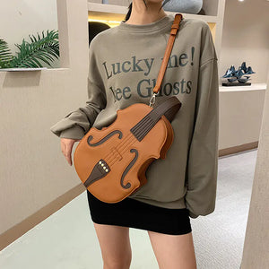 Retro Violin Style Backpack for Women 2020 Fashion Mimarta