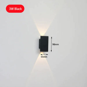 Modern 6W LED Indoor Wall Lamp for Bedroom and Living Room Rieworkes