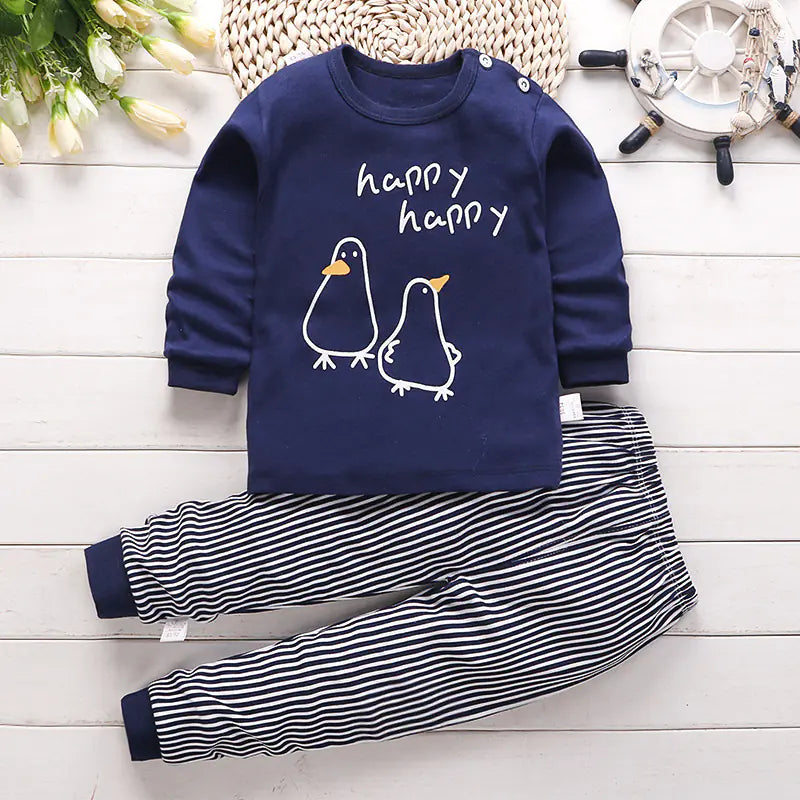 Boys' Cotton Autumn Winter Underwear Set (Wholesale) Mimarta