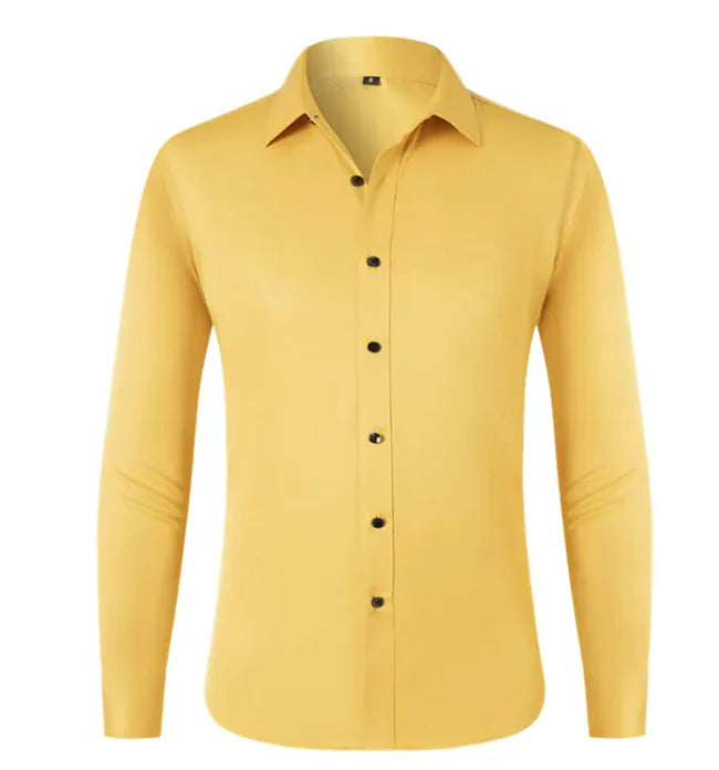 Men's Wrinkle-Free Elastic Business Shirt Mimarta