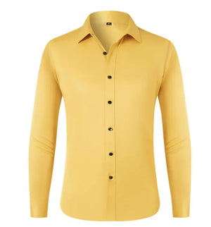 Men's Wrinkle-Free Elastic Business Shirt Mimarta