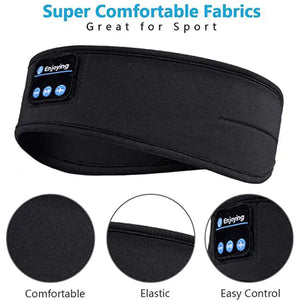 Sleep Headband Headphones with White Noise and Ultra-Thin HD Stereo Speakers Rieworkes