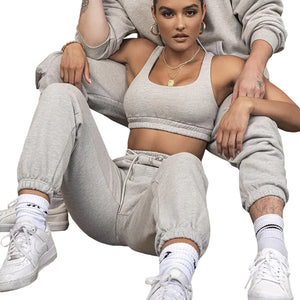 2023 Women's Casual Two-Piece Crop Top and Pants Set Mimarta