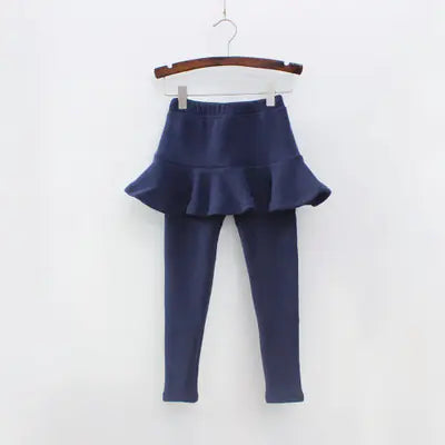 Winter Warmth Culottes for Girls - Two Piece Set Mimarta