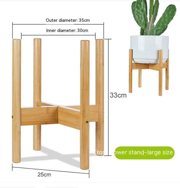 Nordic Cross Flower Pot Stand Rieworkes